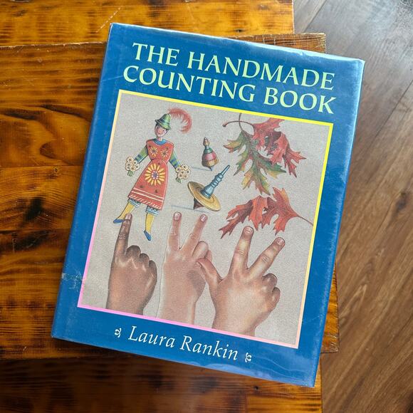 Vintage '98 The Handmade Counting Book ASL American Sign Language Hardcover Book - Picture 1 of 12